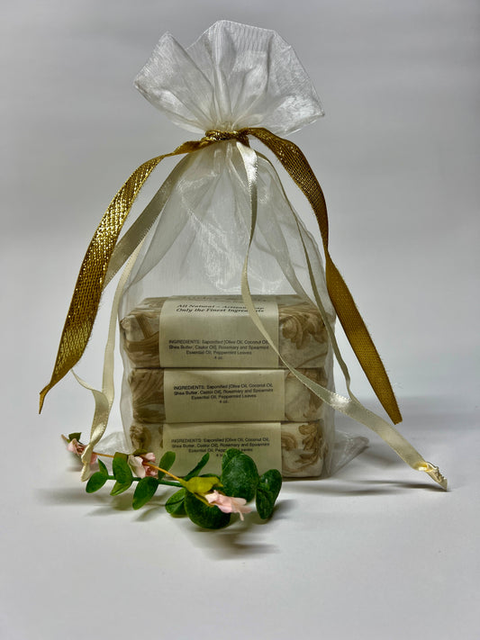 Ivory Organza Gift Bag