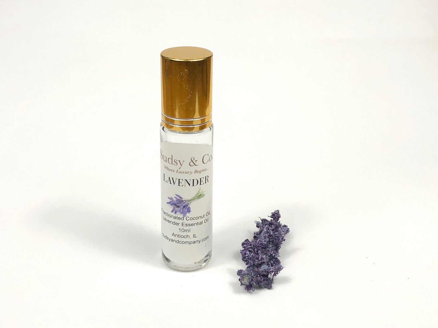 Lavender Essential Oil Roller - Sudsy & Co.