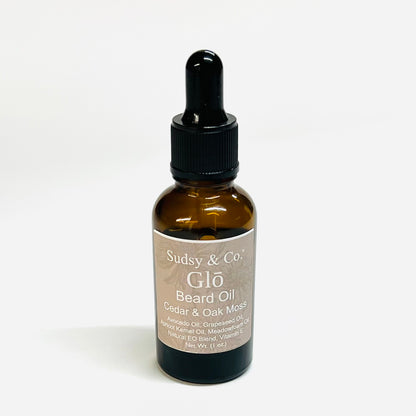 Glō Beard Oil - Cedar & Oakmoss