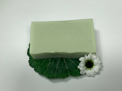 Olive Oil Facebar with Green Clay - Sudsy & Co.